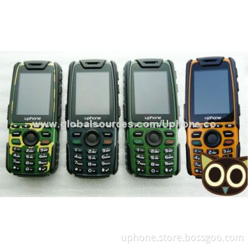 Outdoor phone with 2.0", 64MB+64MB, 0.3MP, big battery, military mobile phone
